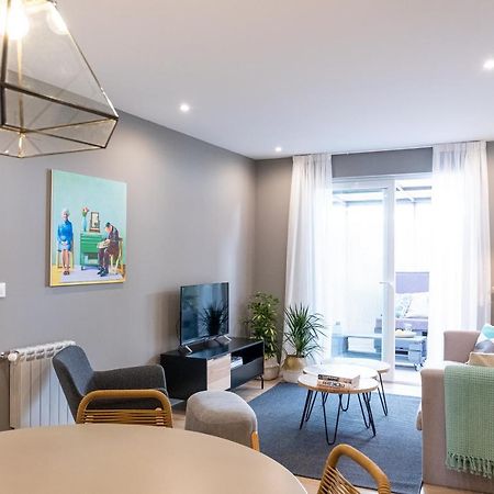 Apartamento De Diseno Centrico Con Terraza Espectacular سانتياغو دي كومبوستيلا المظهر الخارجي الصورة