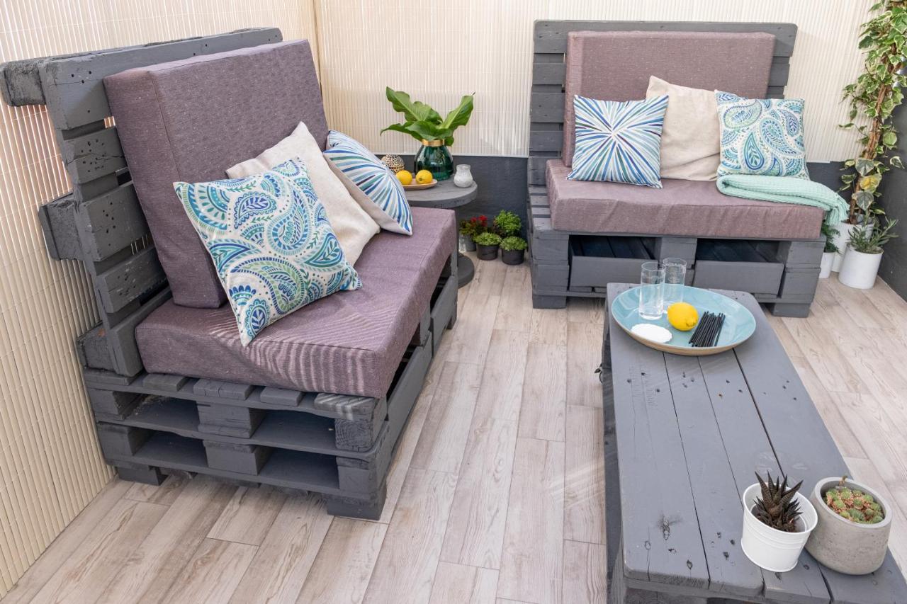 Apartamento De Diseno Centrico Con Terraza Espectacular سانتياغو دي كومبوستيلا المظهر الخارجي الصورة